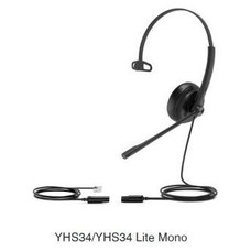 YEALINK YHS34 Mono Auriculares monoaurales RJ-SX6 YEALINK YHS34 Mono Auriculares monoaurales RJ